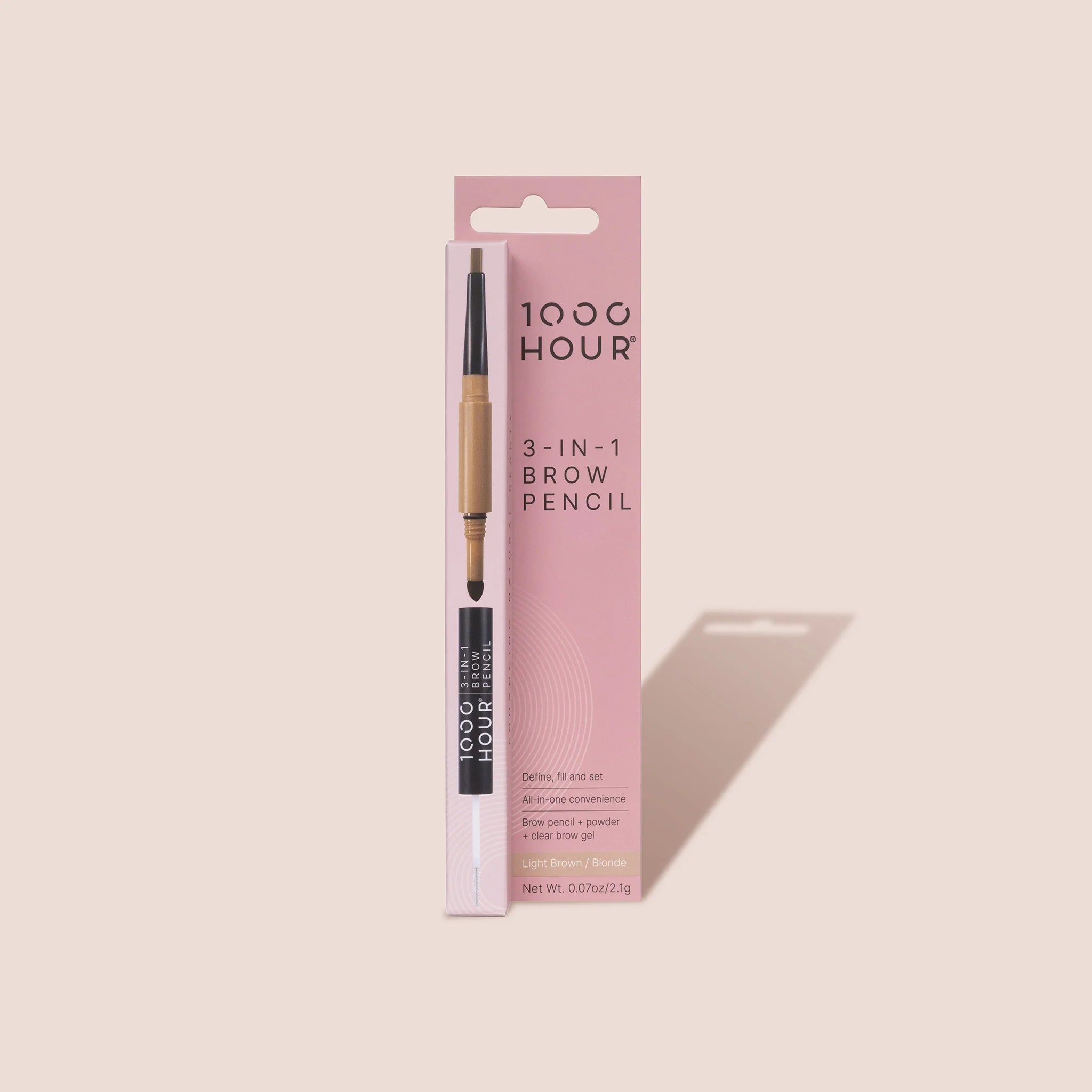 1000Hour 3-In-1 Brown Pencil Light Brown/Blonde 2.1g
