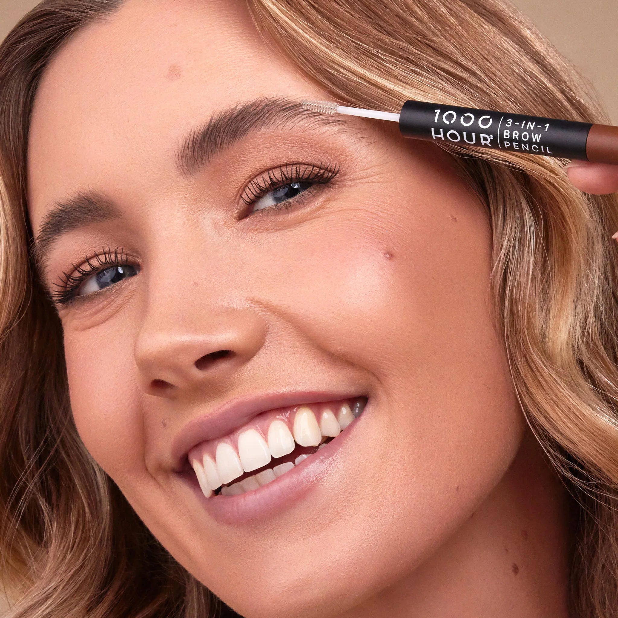 1000Hour 3-In-1 Brown Pencil Medium Brown 2.1g