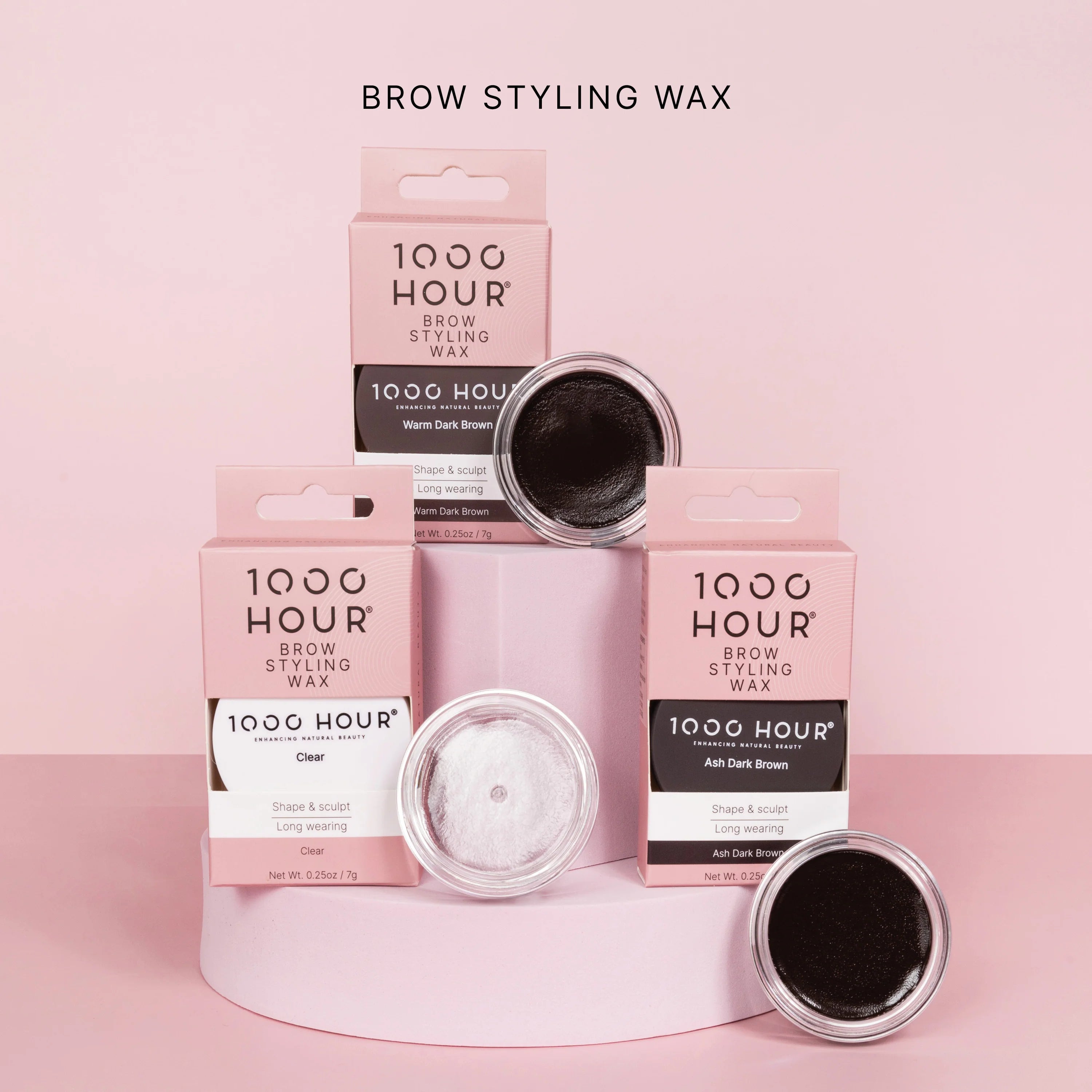 1000Hour Brow Styling Wax - Clear 7g