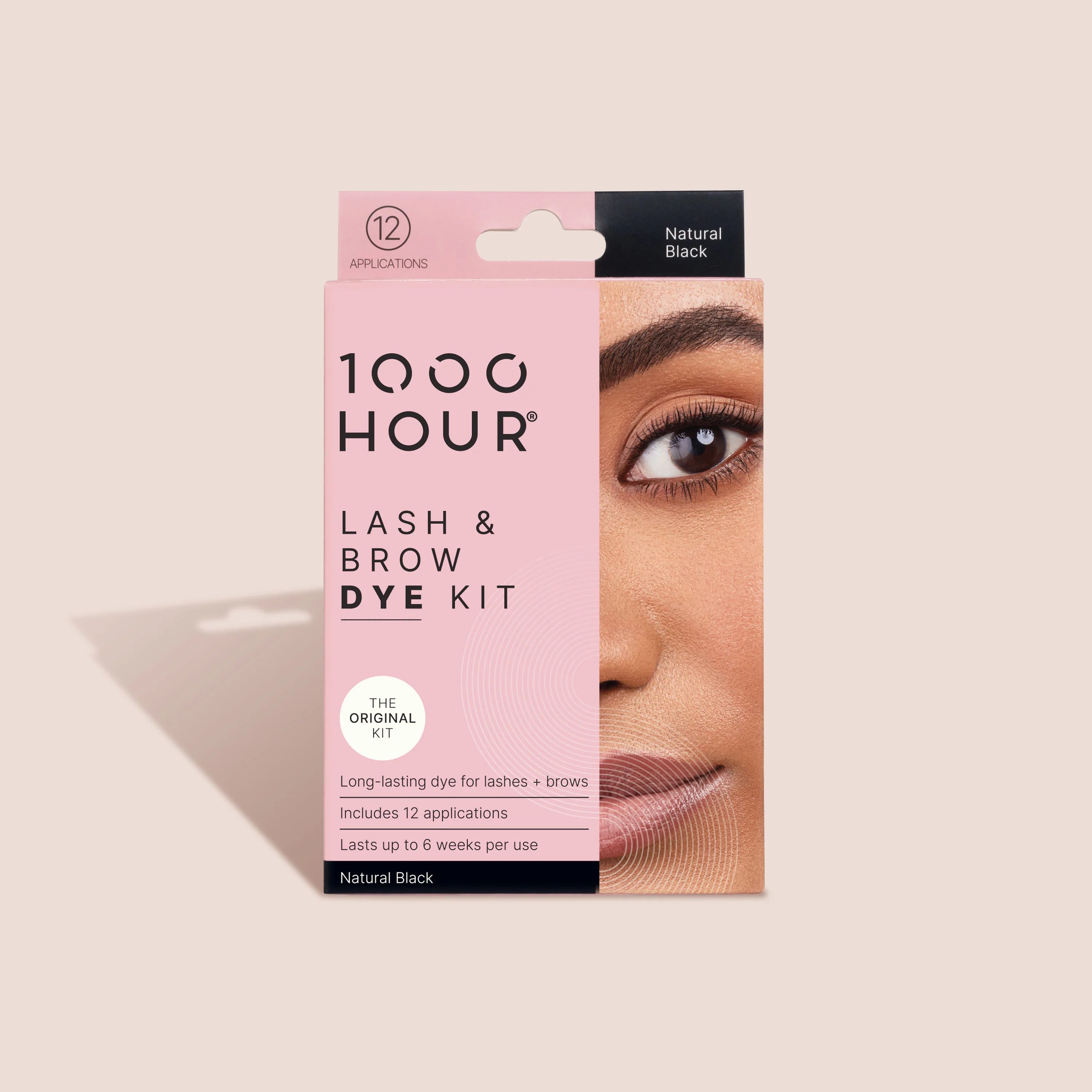 1000Hour Lash & Brow Dye Kit- Black