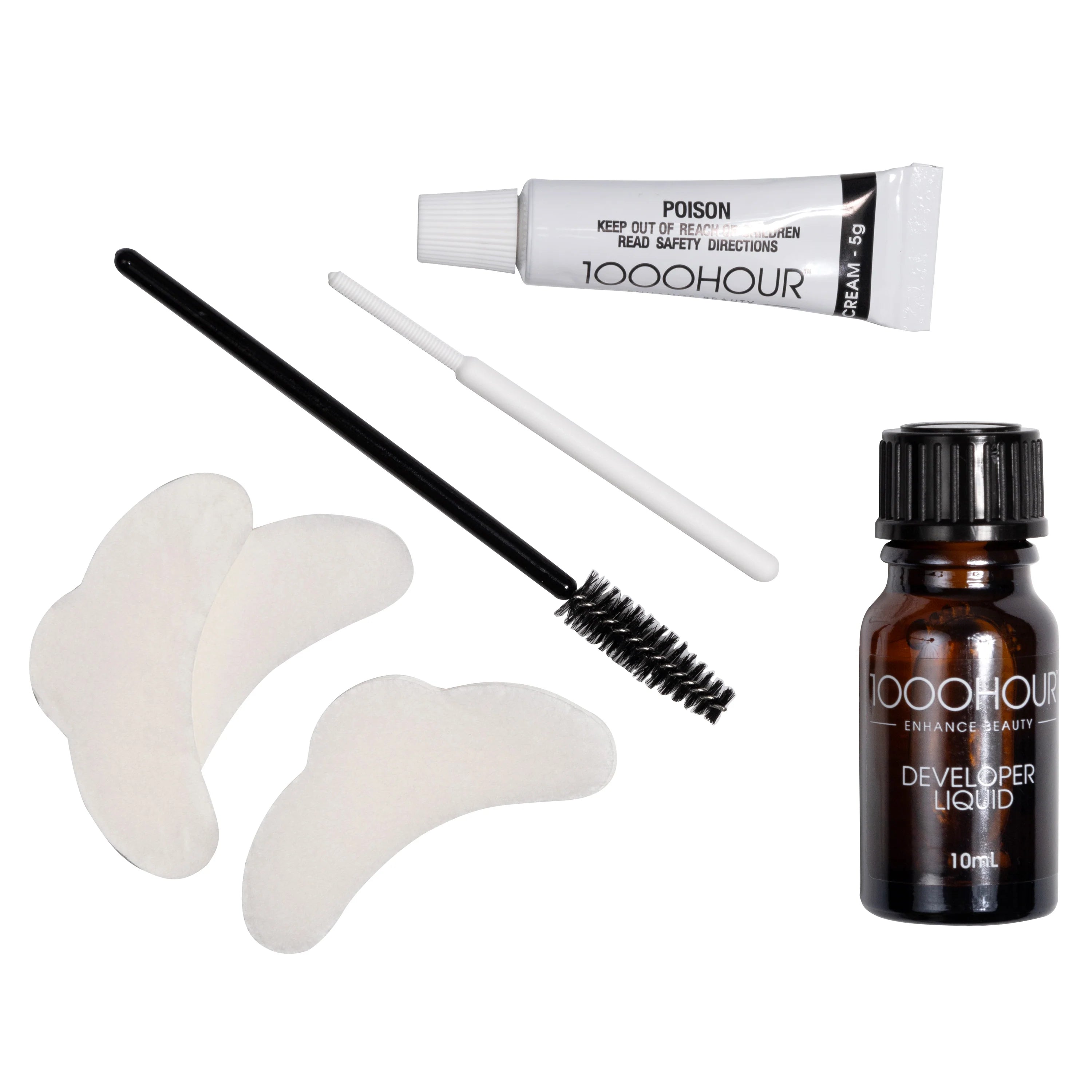 1000Hour Lash & Brow Dye Kit- Brown Black
