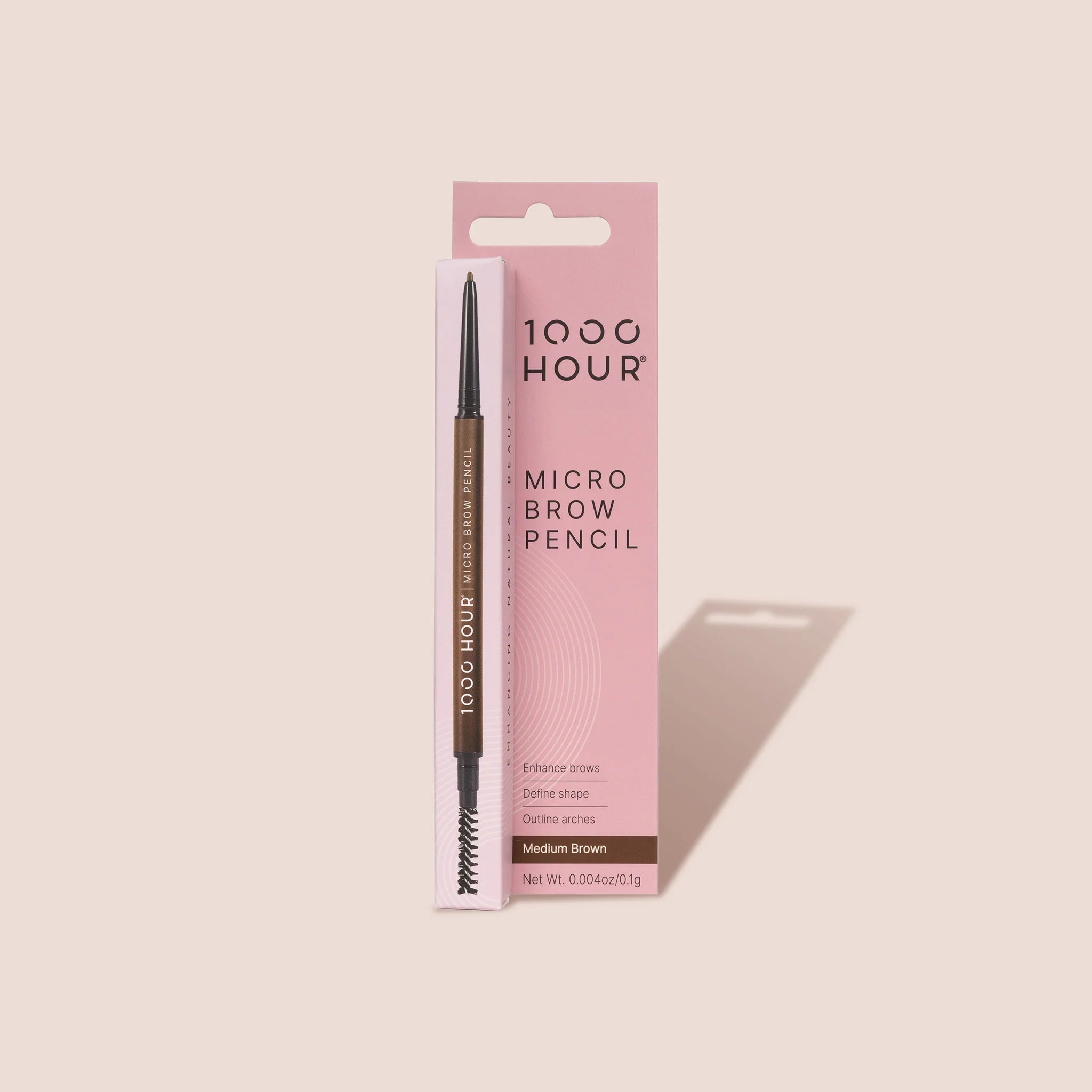 1000Hour Micro Brow Pencil Medium Brown 0.1g