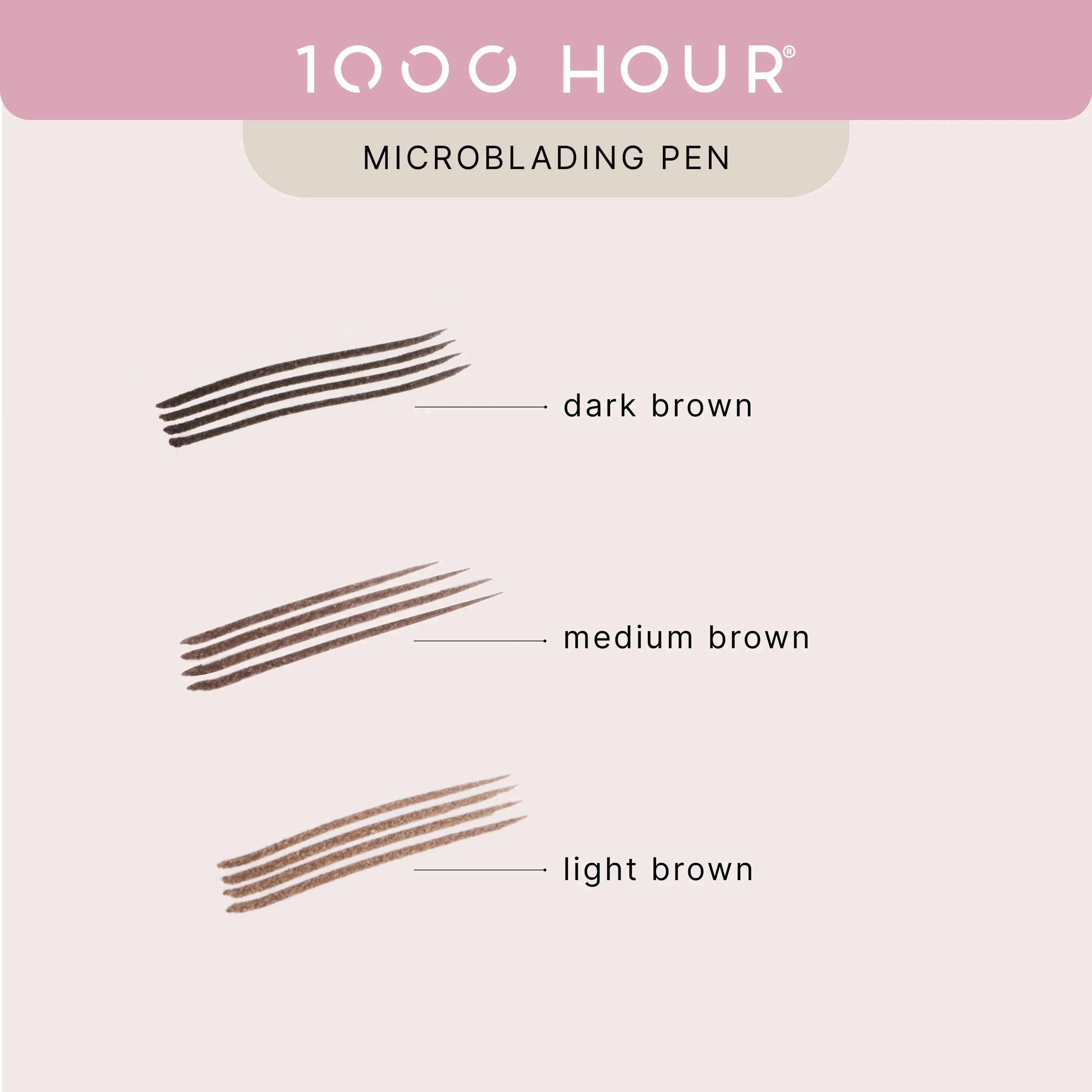 1000Hour Microblading Pen Light Brown 1.5g
