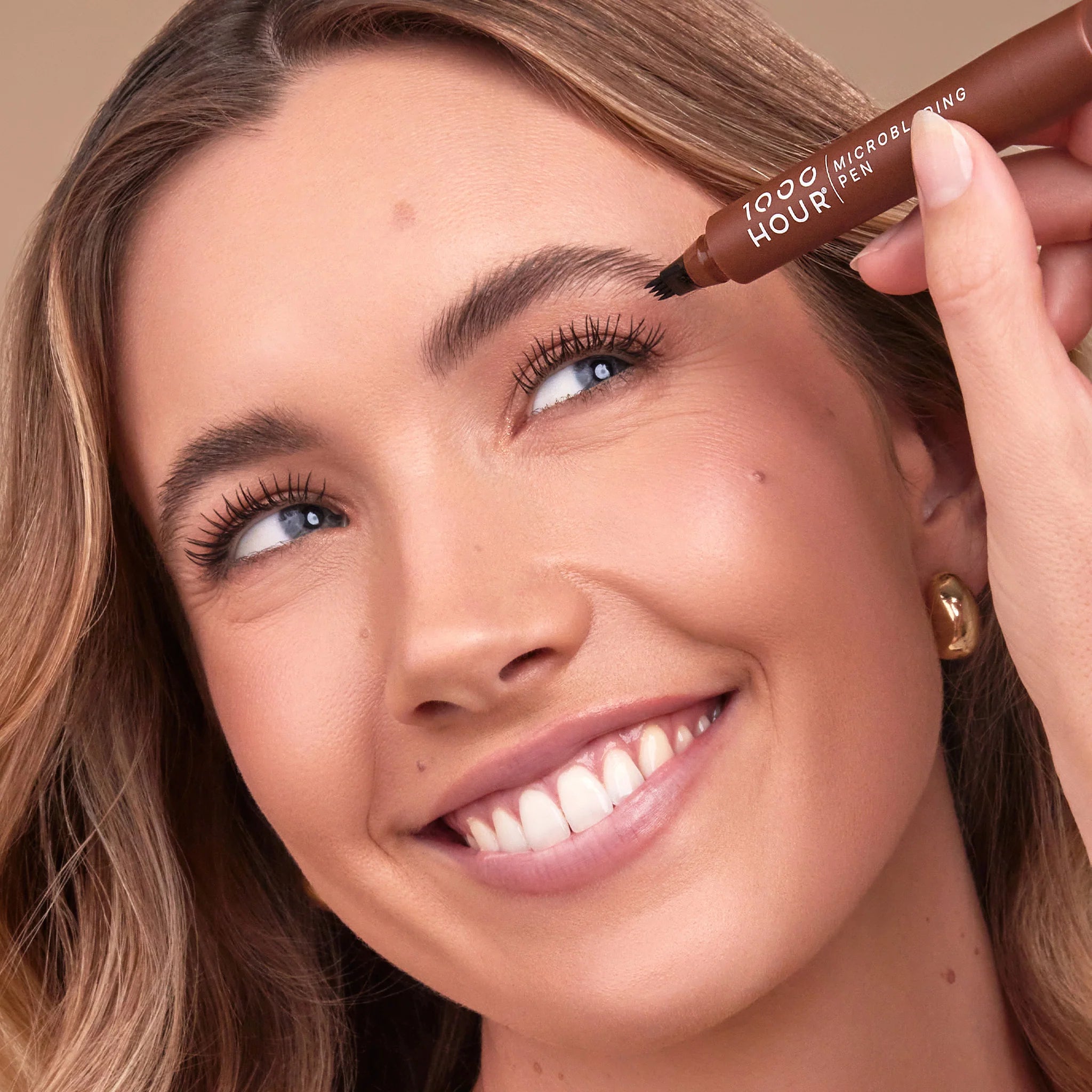 1000Hour Microblading Pen Medium Brown 1.5g