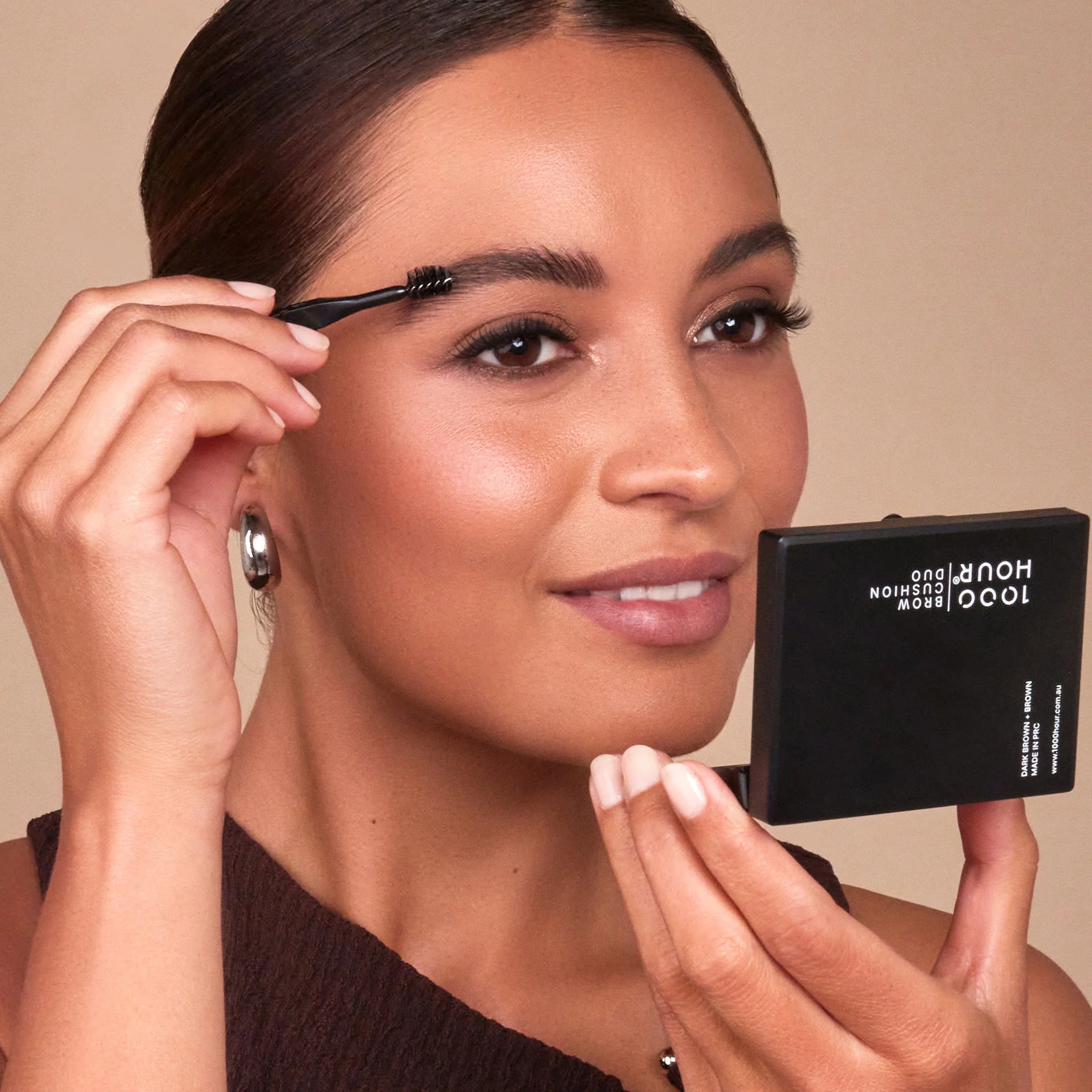 1000Hour Brow Cushion Duo Dark Brown + Brown 6g