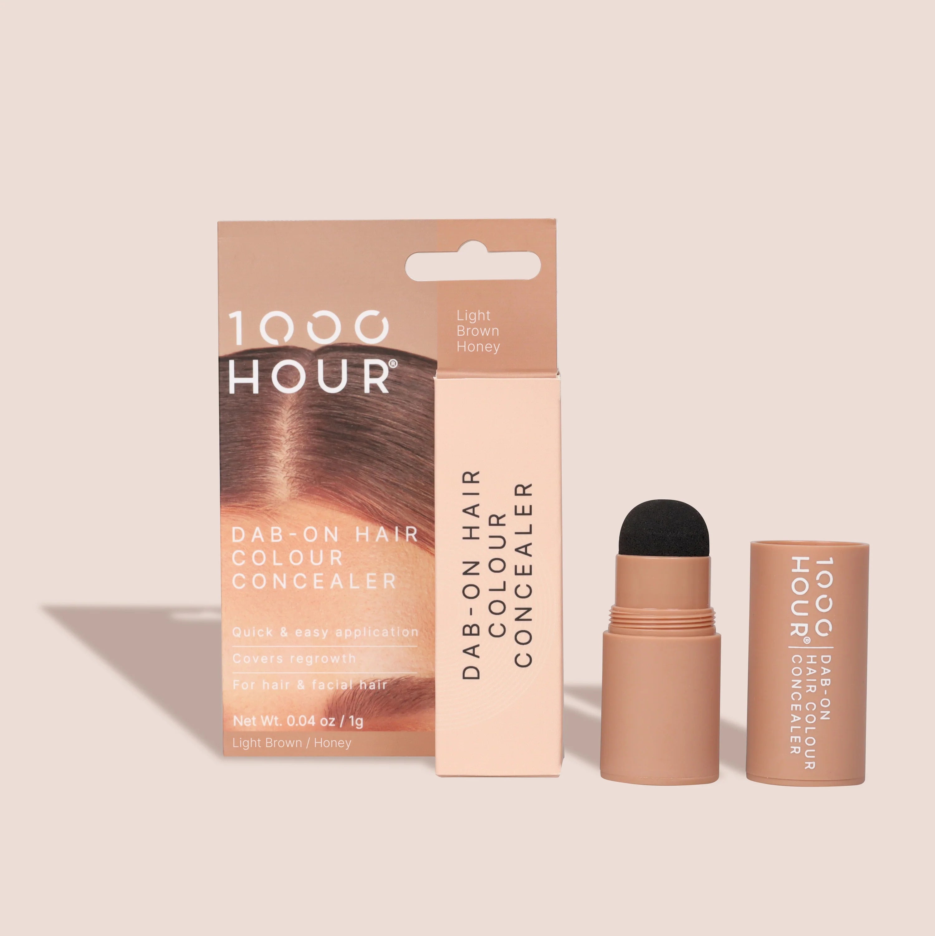 1000Hour Dab-On Hair Colour Concealer - Light Brown/Honey 1g