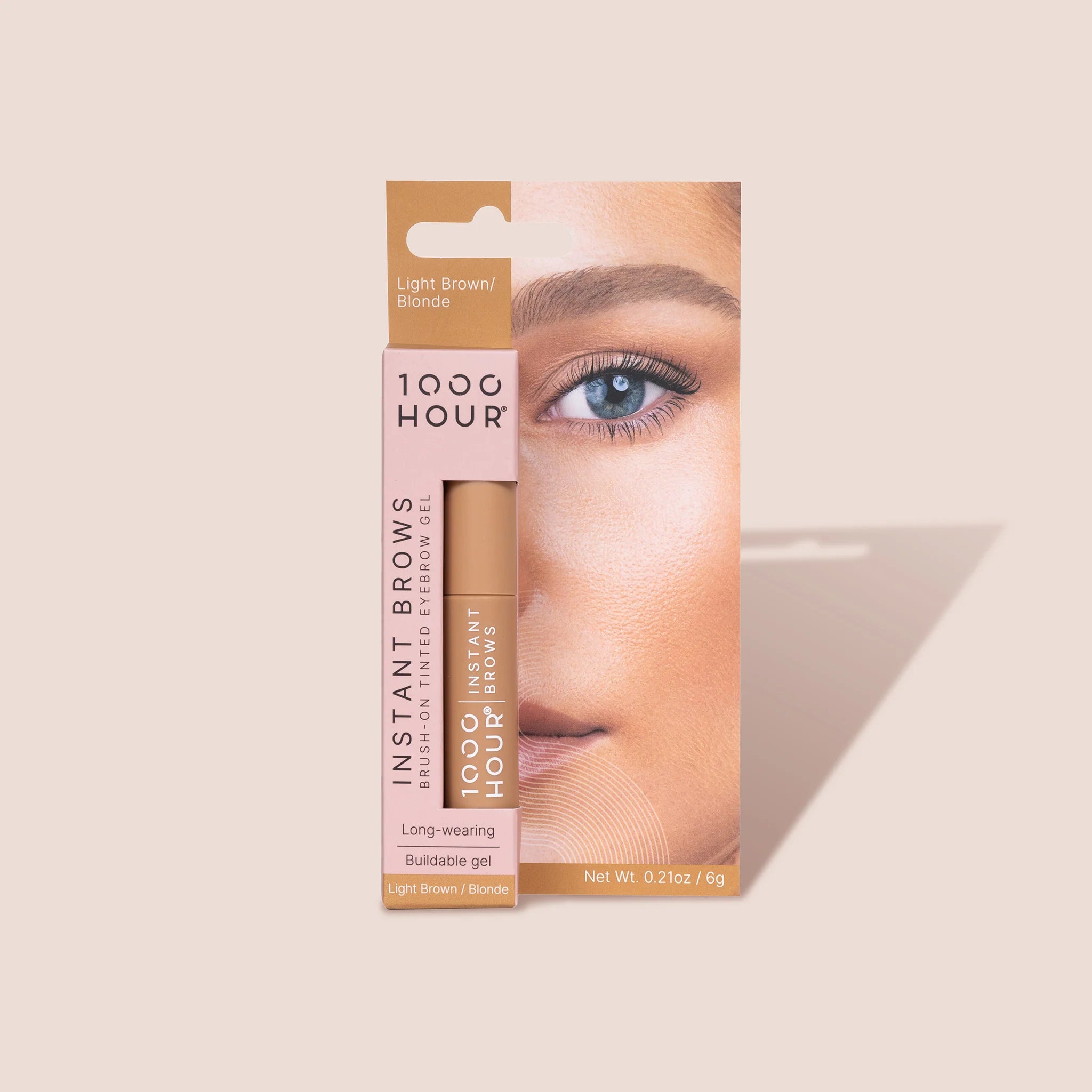 1000Hour Instant Brows - Light Brown 6g