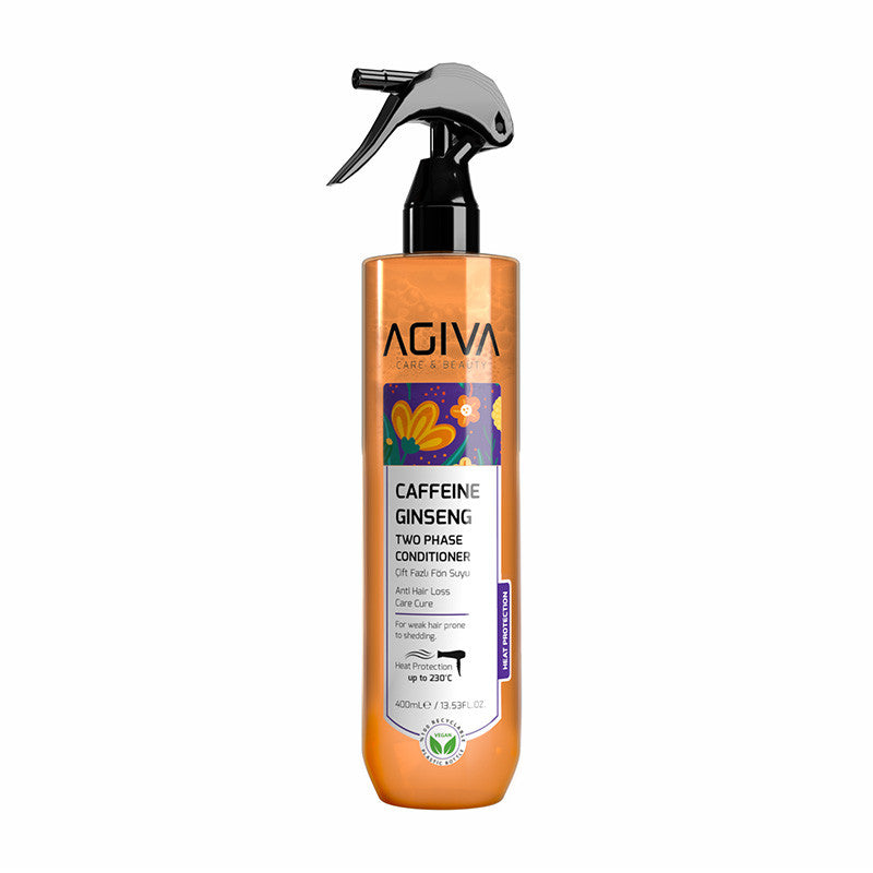 Agiva Caffeine Ginseng Two Phase Conditioner 400ml (Orange)