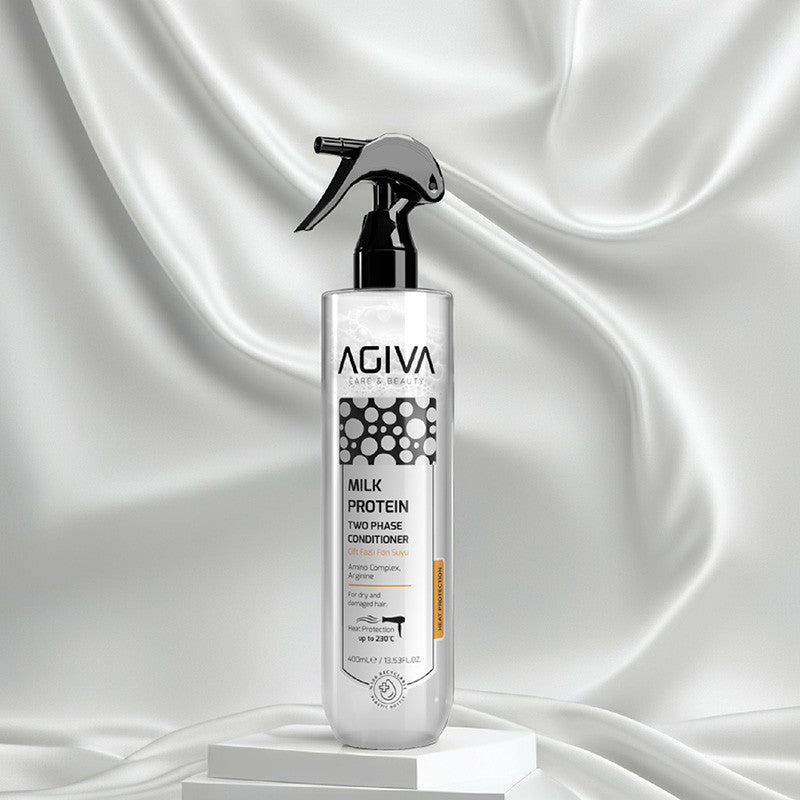 Agiva Milk Protein Two Phase Conditioner 400ml (White)
