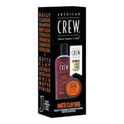 American Crew Matte Clay Duo (Matte Clay 85g & Daily Cleansing Shampoo 250ml)