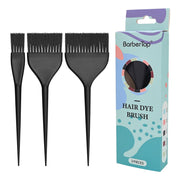 BarberTop Hair Dye Tint Brushes 3 Pieces - Black