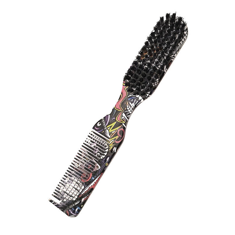 BarberTop Double-Sided Comb Brush - Multiple Designs