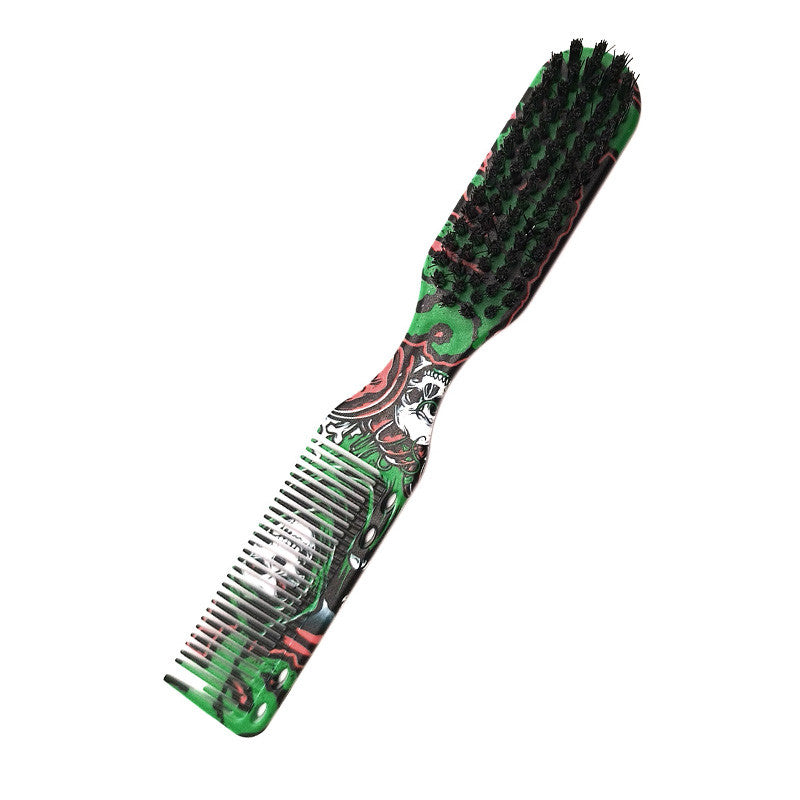 BarberTop Double-Sided Comb Brush - Multiple Designs