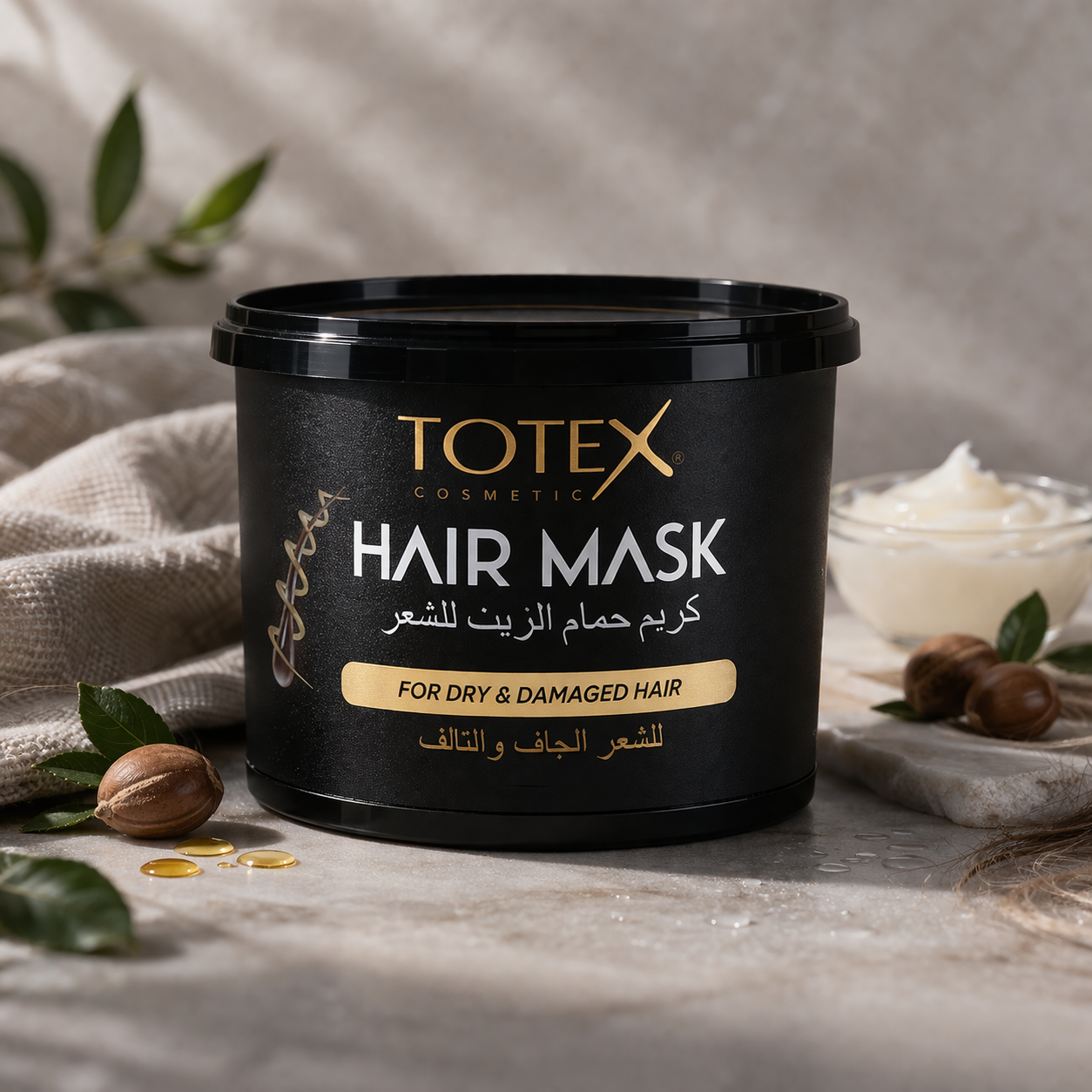 Totex Hair Mask for Dry and Damaged Hair 750ml
