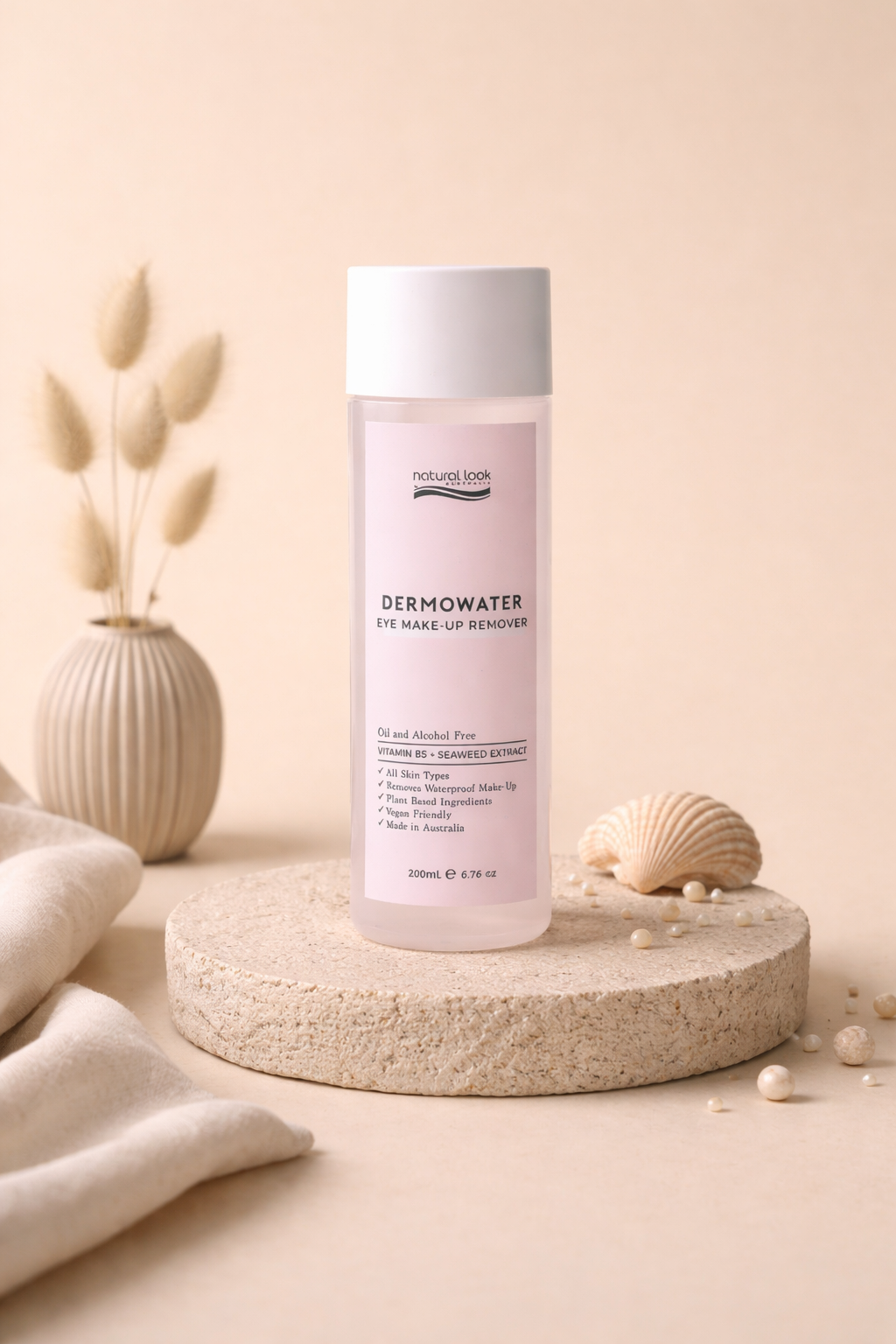 Natural Look Dermowater Eye Make-Up Remover 200ml