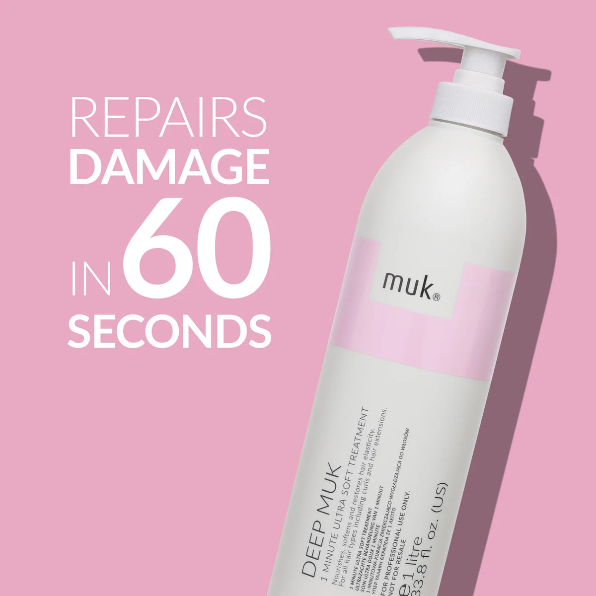 Muk Deep 1 Minute Ultra Soft Treatment 1L