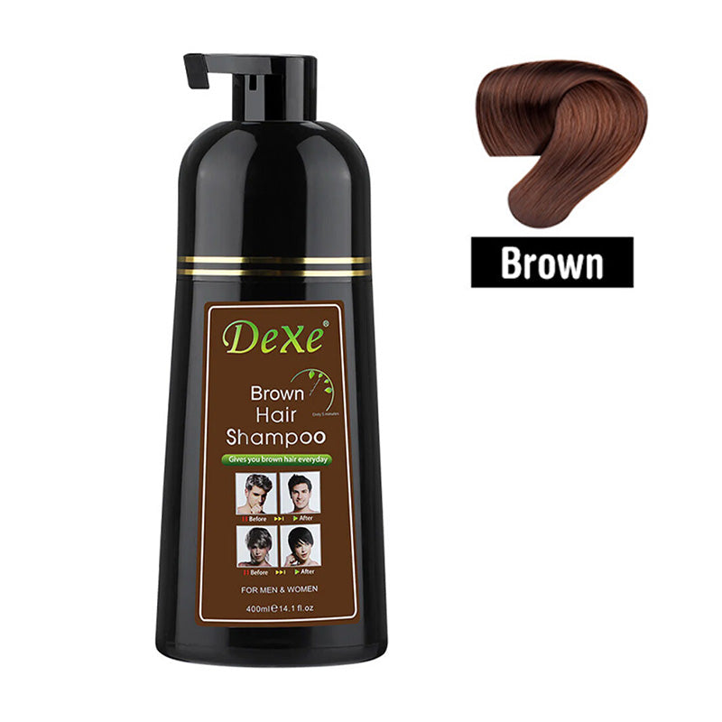 Dexe Black/Brown Hair Shampoo 400ml