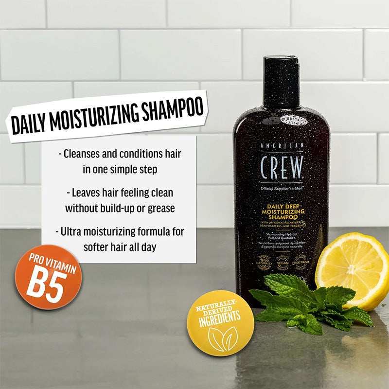 American Crew Daily Deep Moist Shampoo 250ml