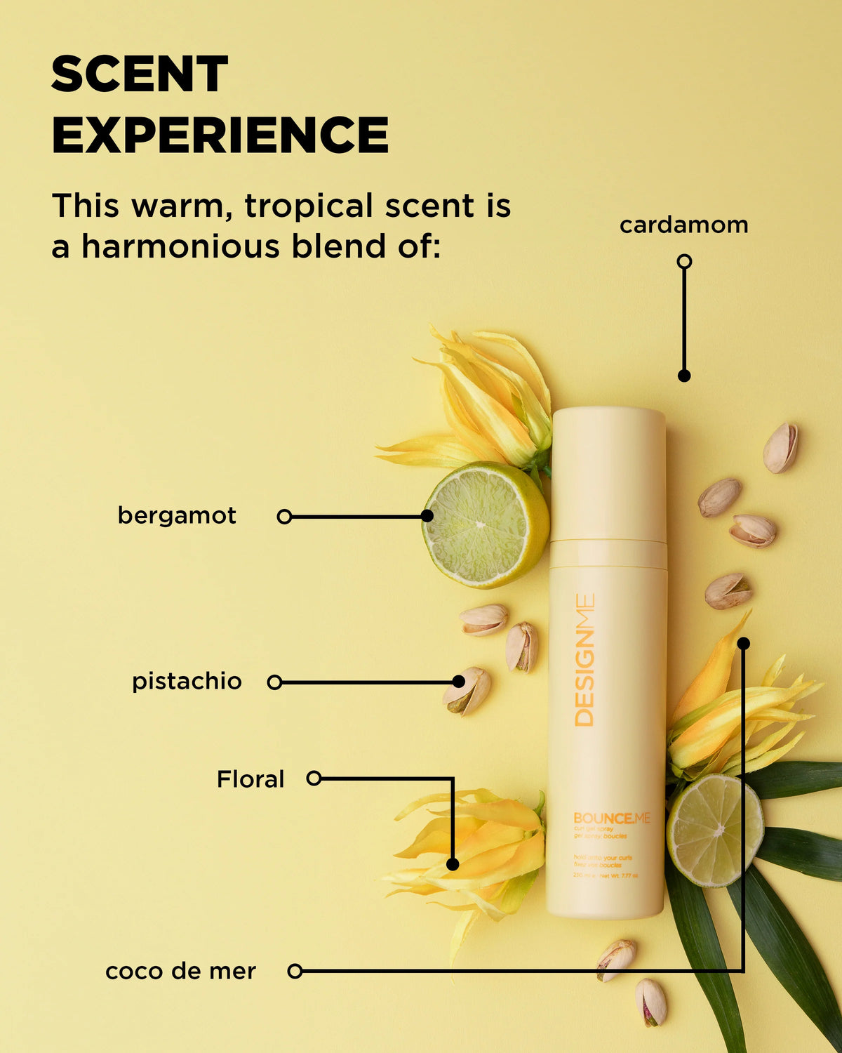 DesignME Bounce.ME Curl Spray Gel 230ml