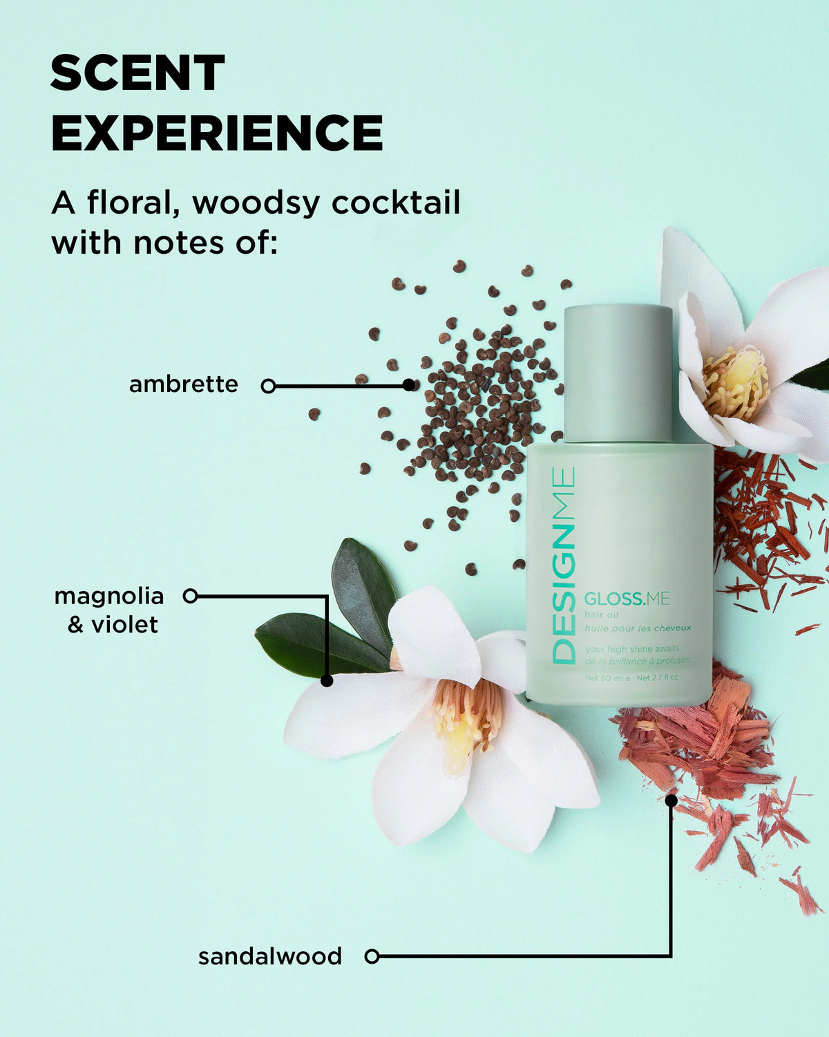 DesignME Gloss.ME Hair Serum 80ml