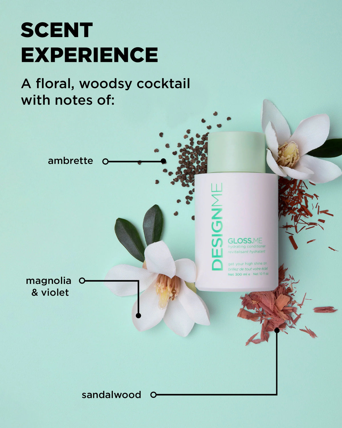 DesignME Gloss.ME Hydrating Conditioner 300ml