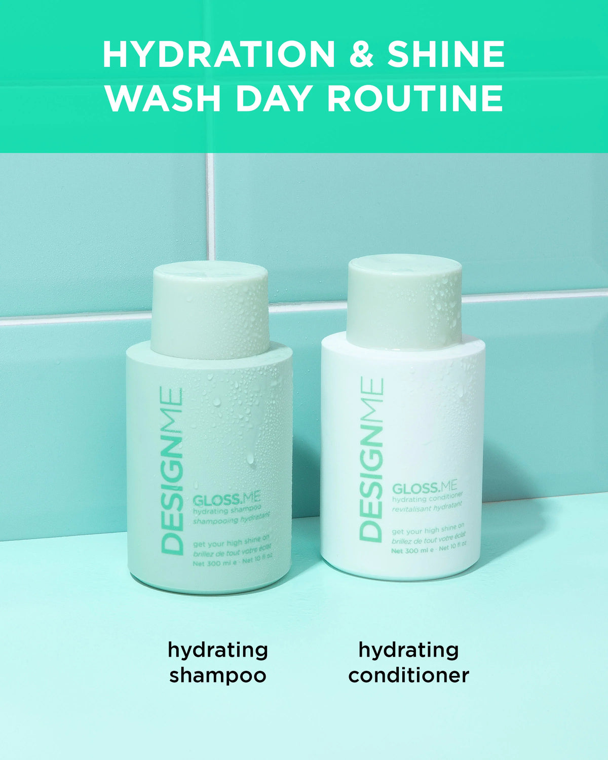 DesignME Gloss.ME Hydrating Shampoo 300ml