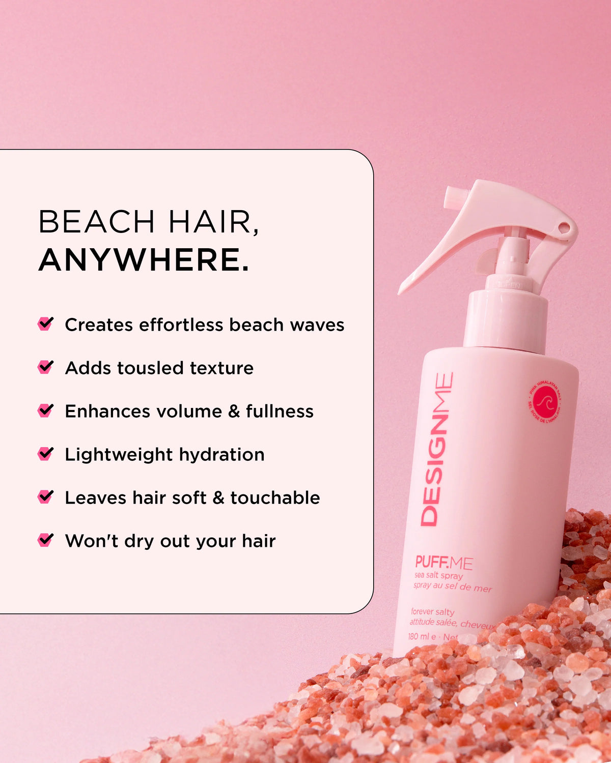 DesignME Puff.ME Sea Salt Spray 180ml