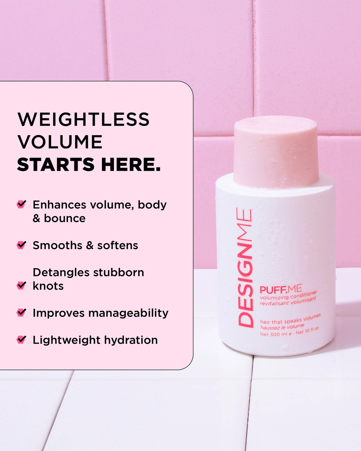 DesignME Puff.ME Volumizing Conditioner 300ml