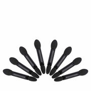 Disposable Eye Shadow Duo Applicators Black - 8 Pieces