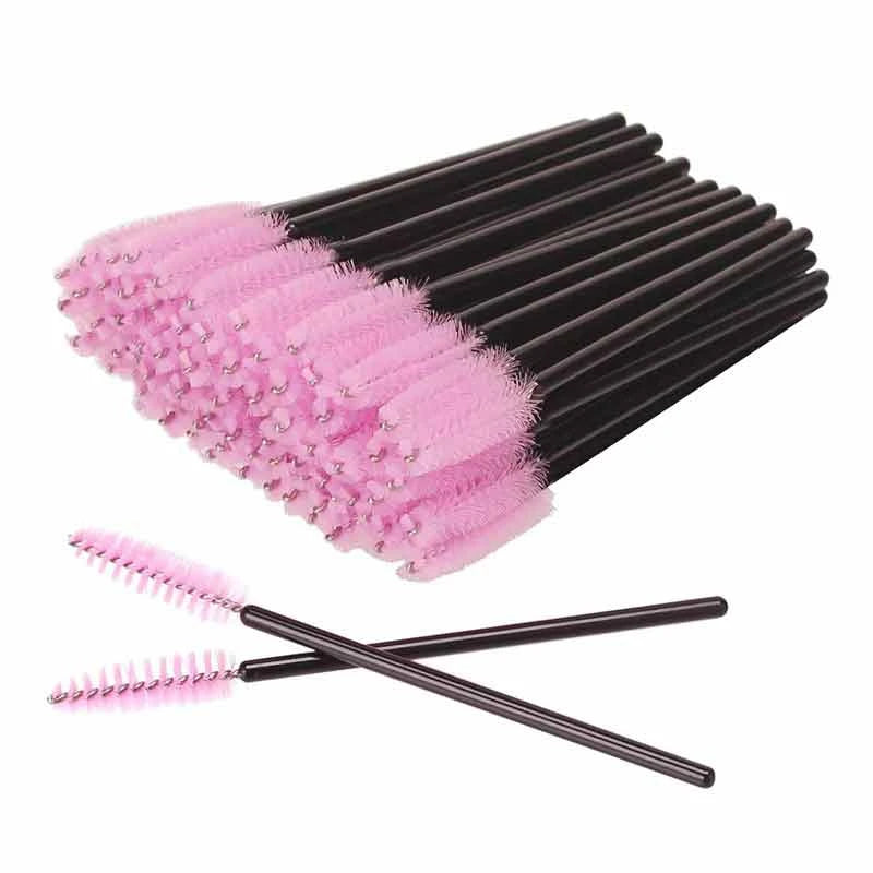 Disposable Mascara Wands Assorted Colours - 50 Pieces