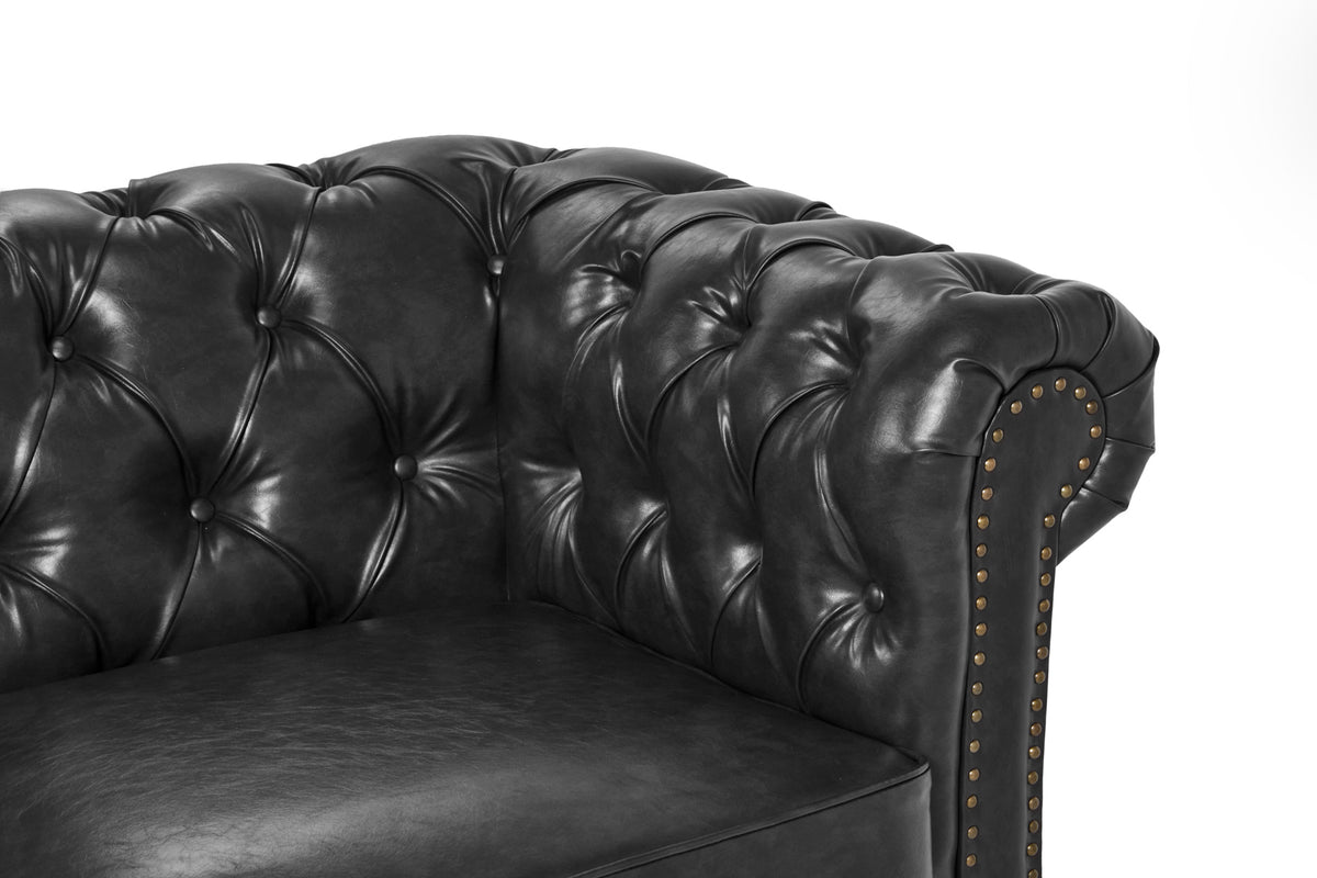 Dock Waiting Lounge Black 1.8M