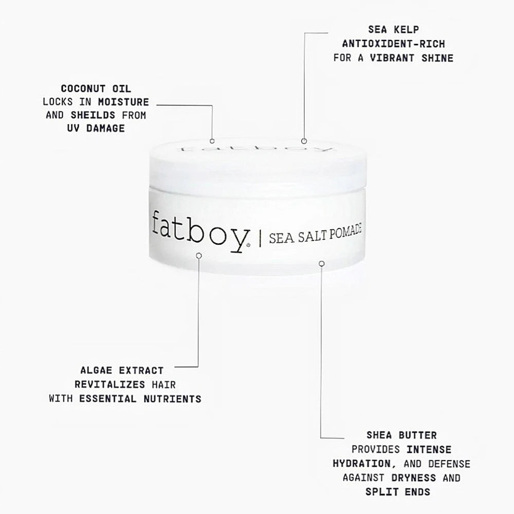 Fatboy Sea Salt Pomade 75g