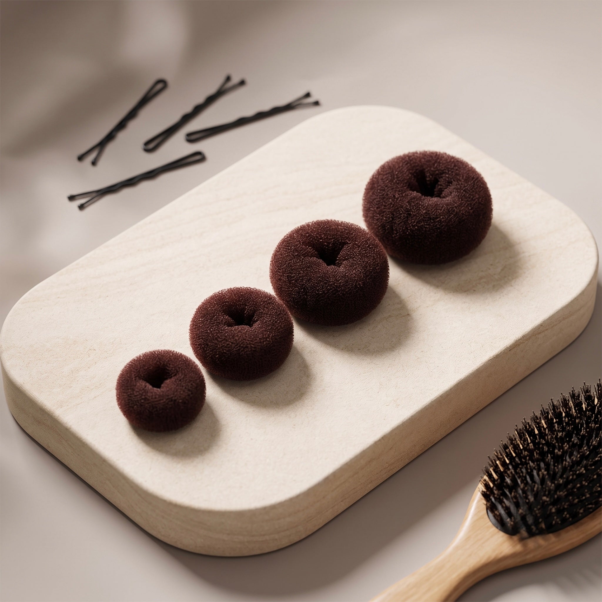 Hair Donut Brown