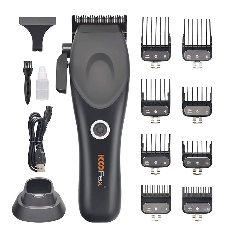 Koofex x The Black Label Hair Cutting Kit for Home Use – Professional Barber Set