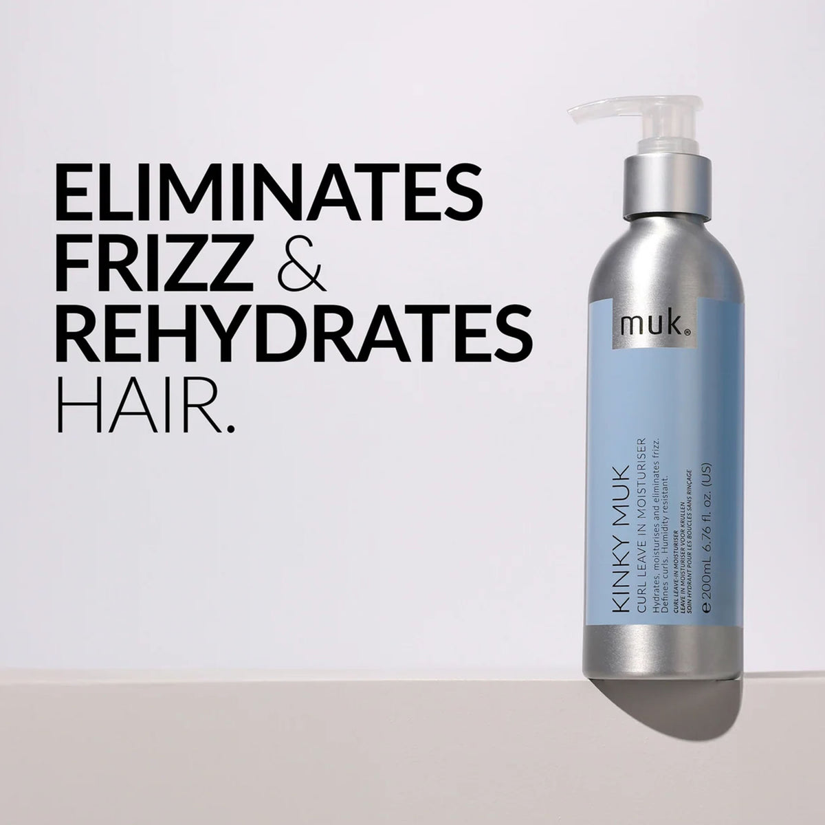 Muk Kinky Curl Leave In Moisturiser 200ml