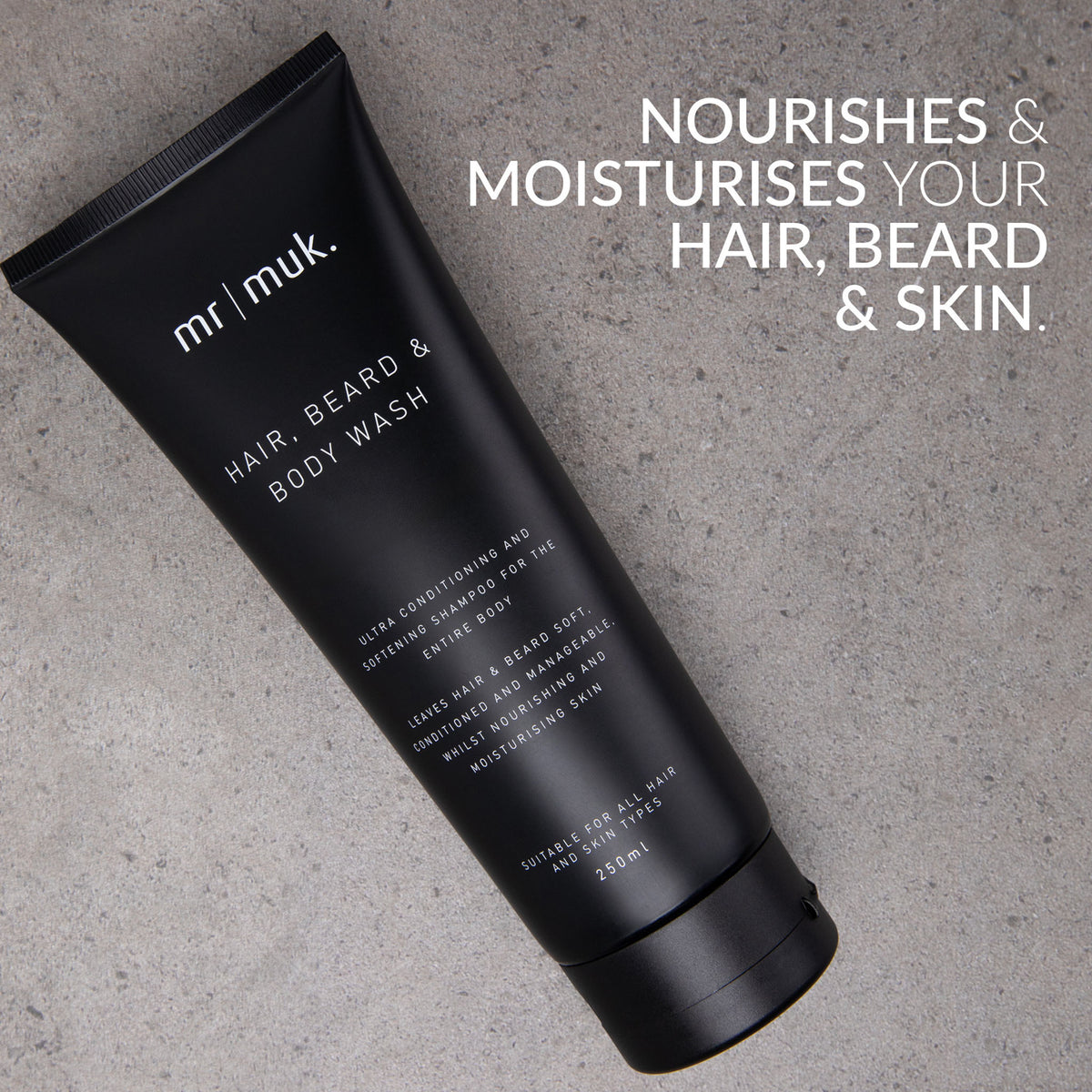 Mr Muk Hair, Beard & Body Wash 250ml