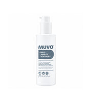 A white pump bottle of MUVO Rapid 1 Minute Treatment 200ml on a solid white background.