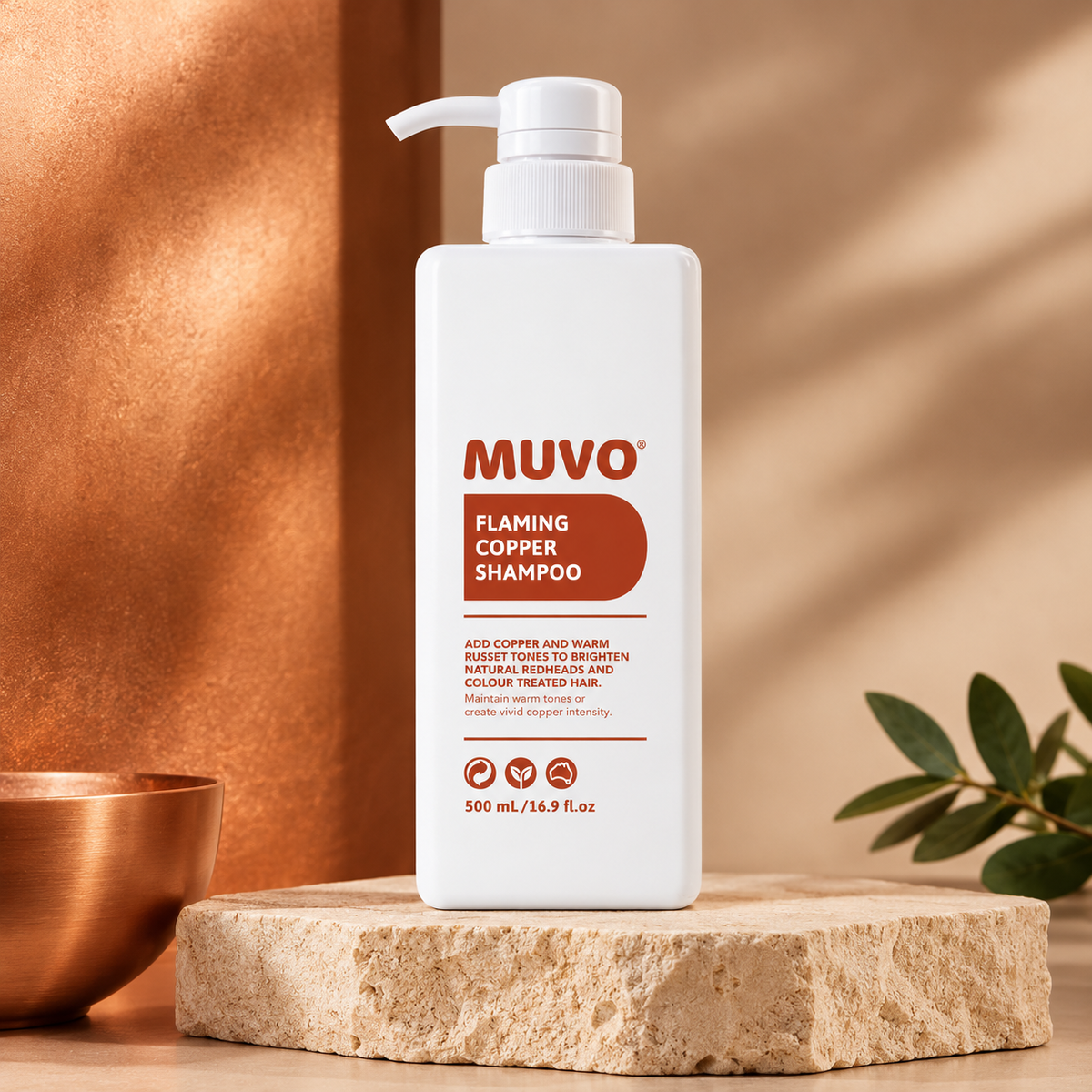 Muvo Flaming Copper Shampoo 500ml