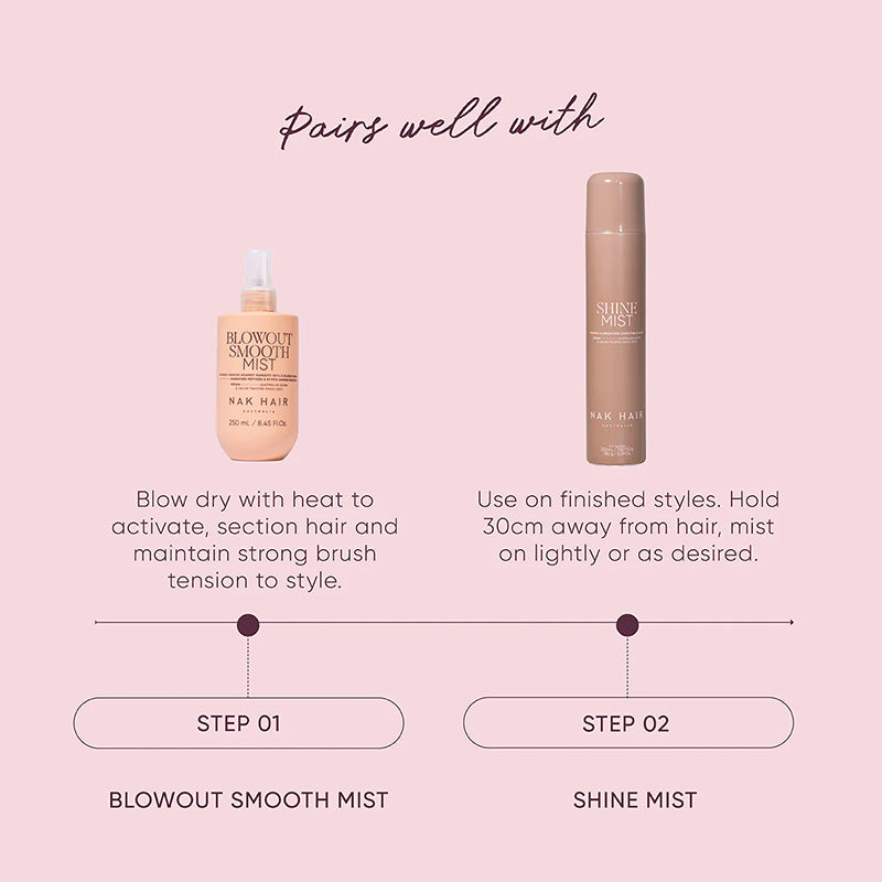 NAK Hair Signature Blowout Smooth Mist 250ml
