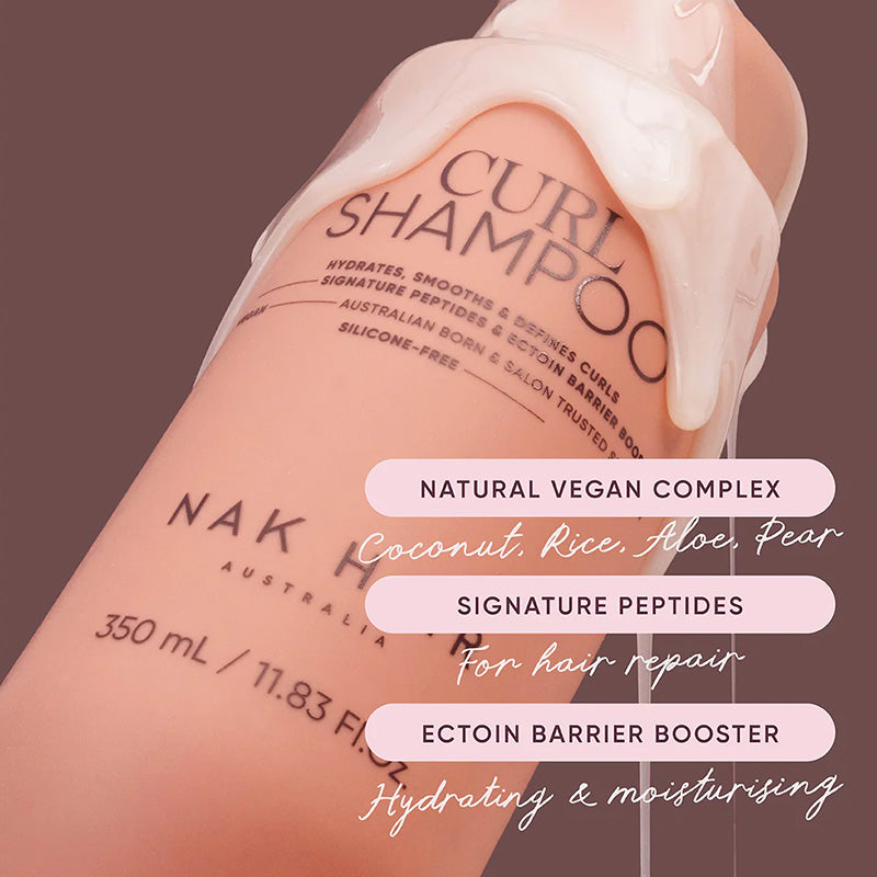 NAK Hair Signature Curl Shampoo 350ml