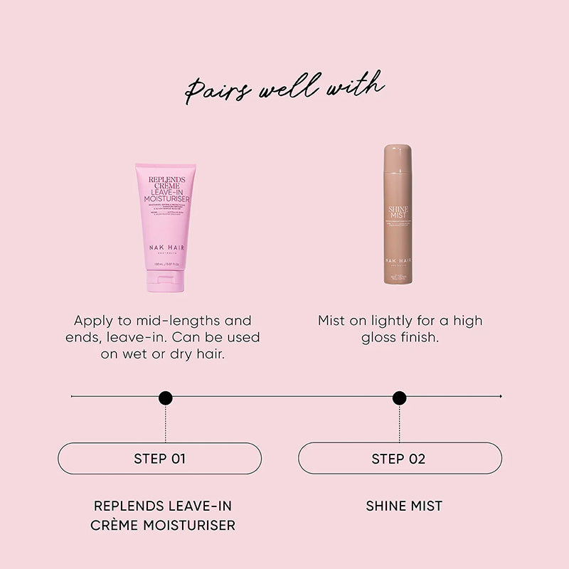 NAK Hair Signature Replends Creme Leave-In Moisturiser 150ml