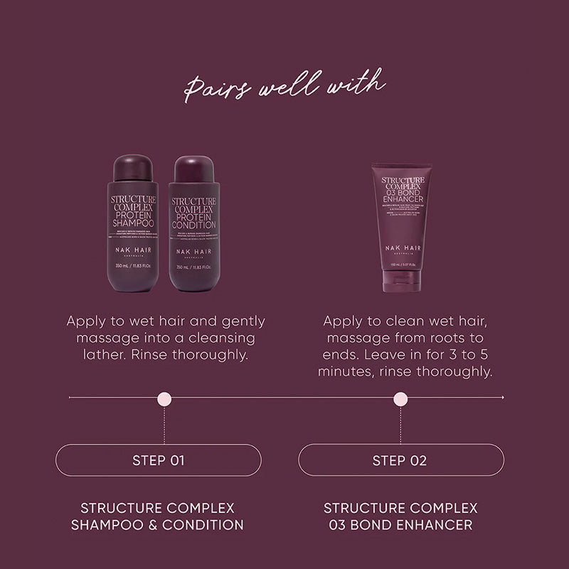 NAK Hair Signature Structure Complex Protein Shampoo 350ml