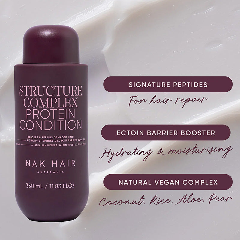 NAK Hair Signature Structure Complex Protein Condition 350ml