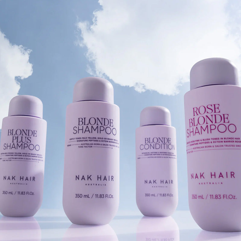 NAK Hair Signature Rose Blonde Shampoo 350ml