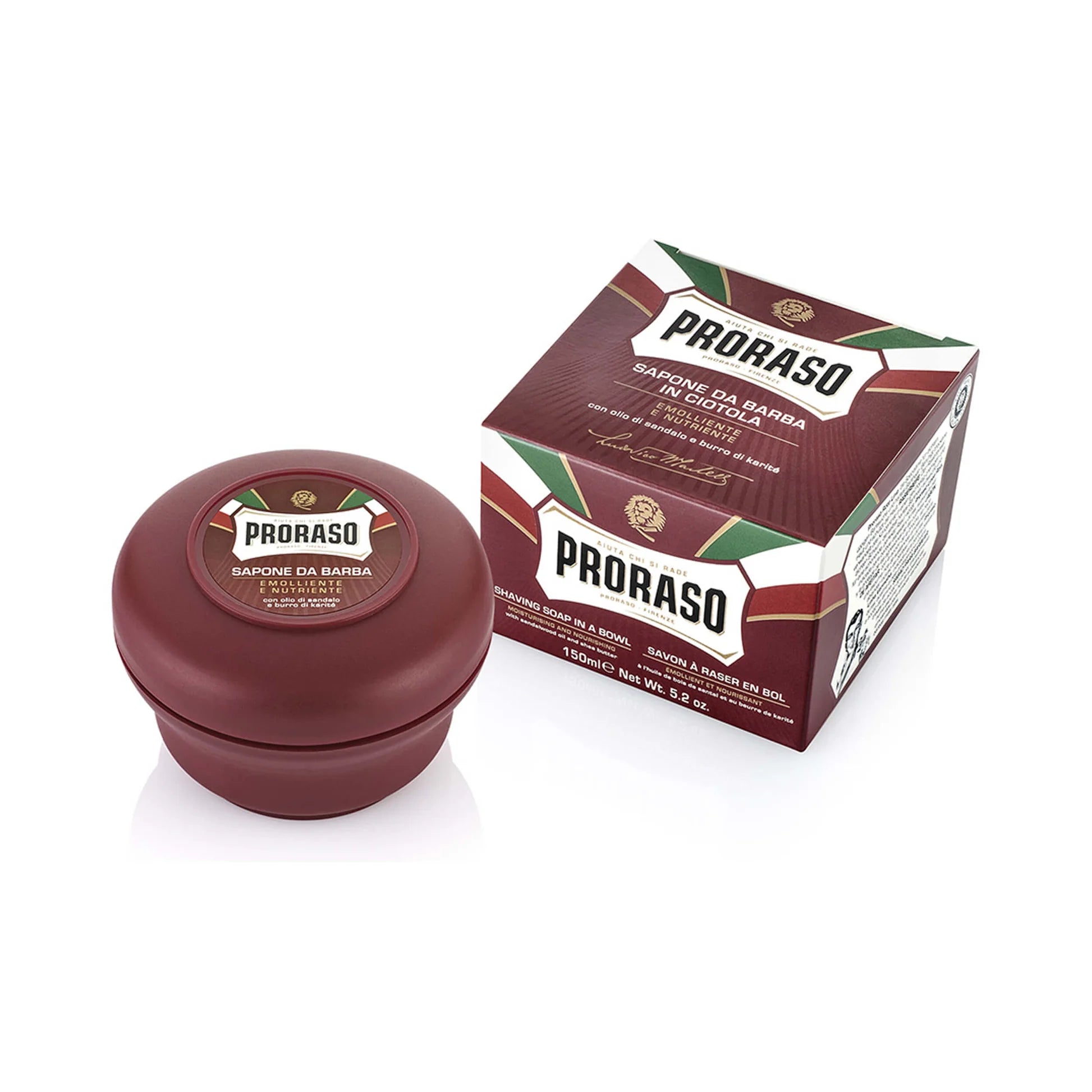 Proraso Shaving Soap In A Bowl Moisturising And Nourishing 150ml
