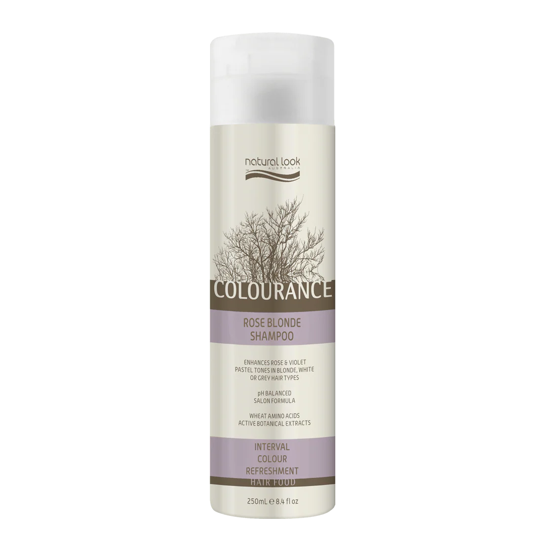 Natural Look Colourance Rose Blonde Shampoo 250ml