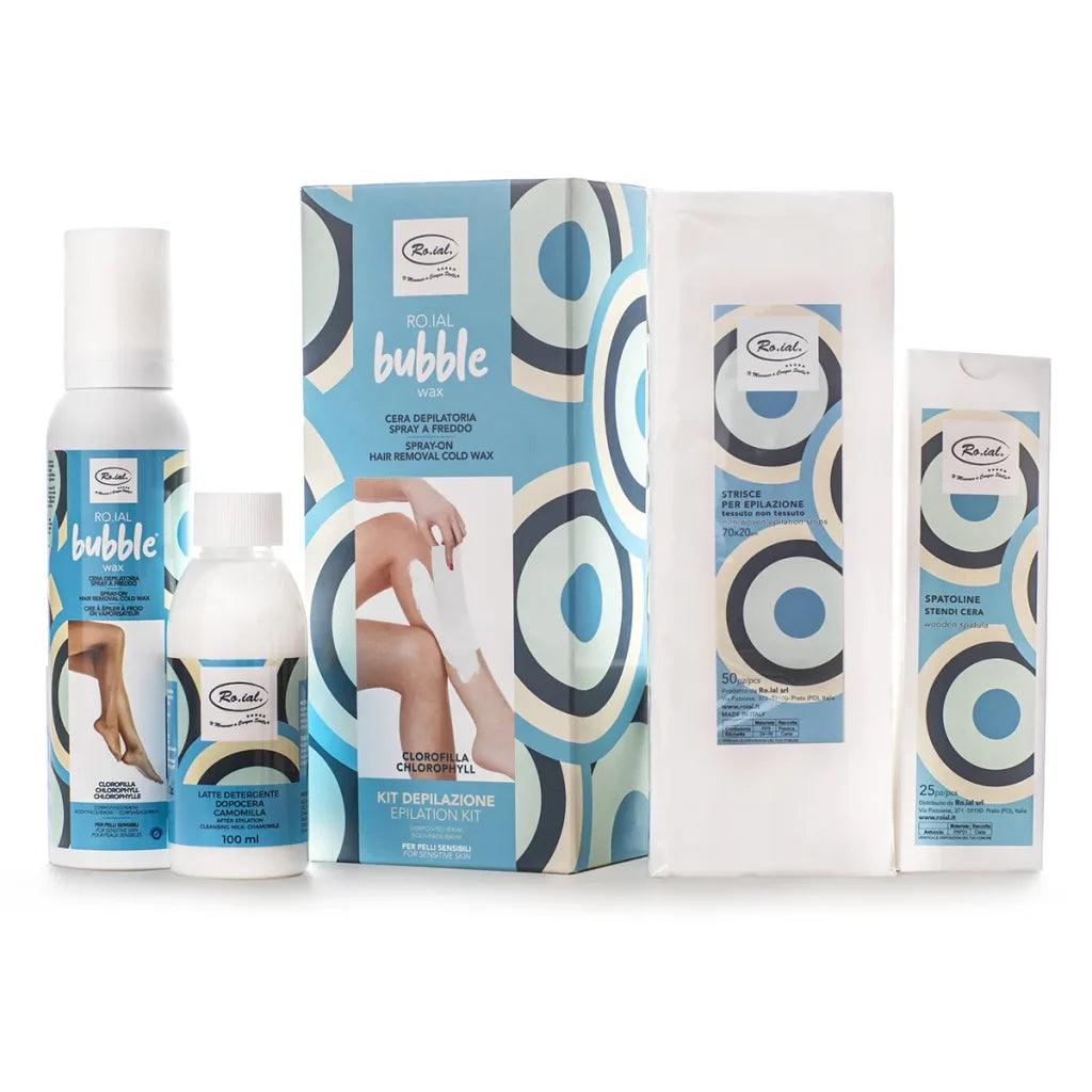 Ro.ial Bubble Wax Epilation Kit - Chlorophyll (Sensitive Skin)