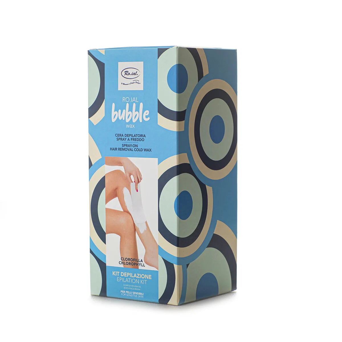 Ro.ial Bubble Wax Epilation Kit - Chlorophyll (Sensitive Skin)