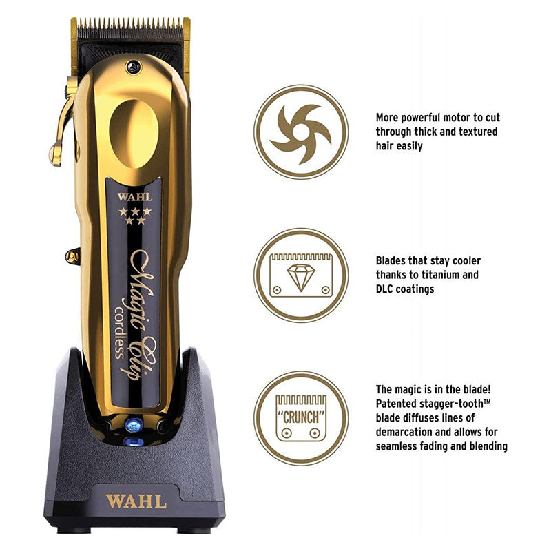 Wahl Professional 5 Star Gold Cordless Magic Clip Clipper