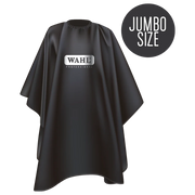 Wahl Polyester Hair Barber Cutting Cape Black Jumbo Size